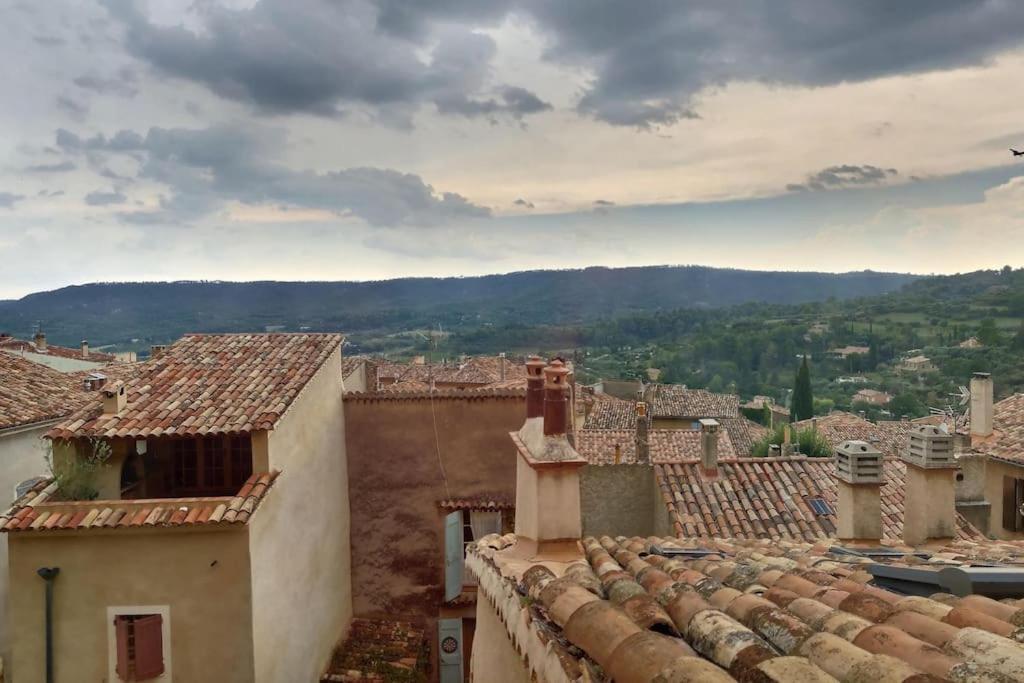 Studio Vue Sur La Roche, Au Calme Moustiers #1 Leilighet Eksteriør bilde